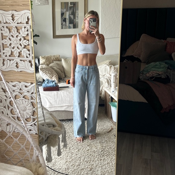 Hollister ULTRA HIGH-RISE DAD JEANS BAGGY JEANS Abercrombie - Picture 4 of 7